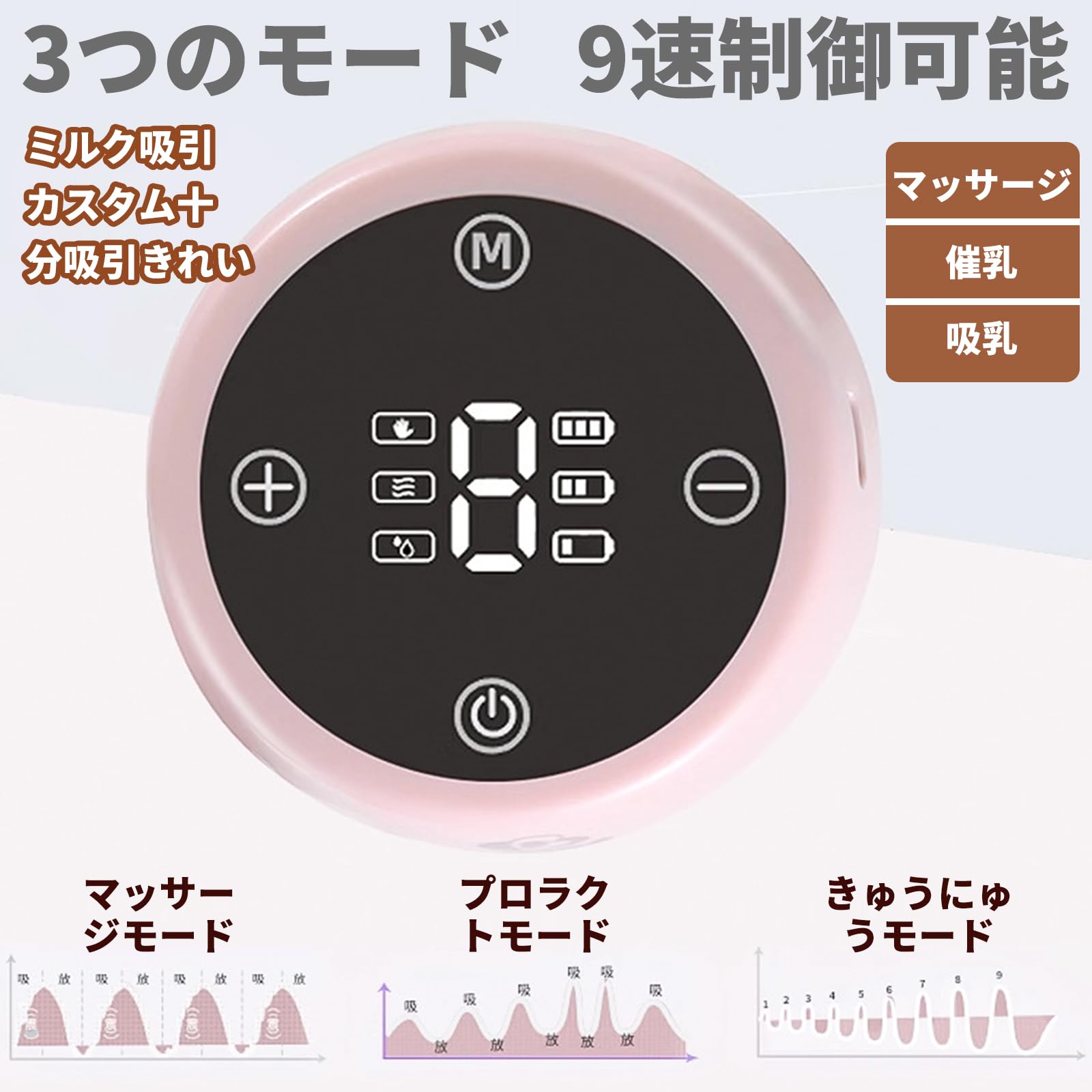 Amazon.co.jp: 搾乳機 電動 さく乳器 搾乳器 吸奶器 ハンズフリー電動